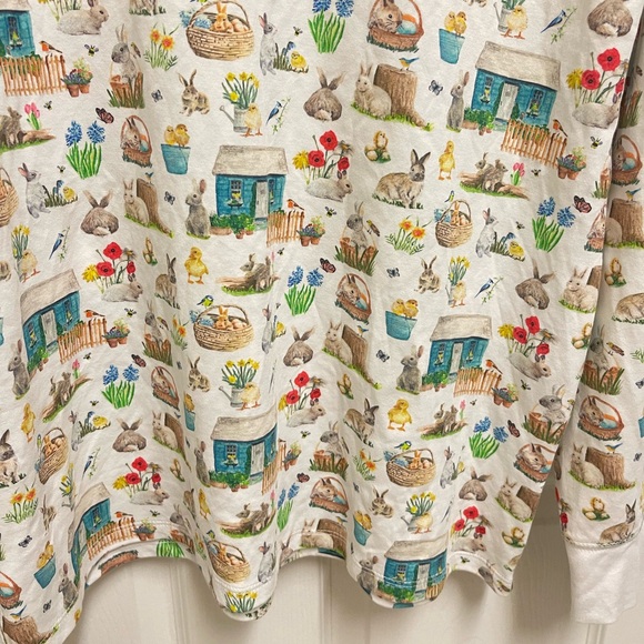 Hart + Land Easter Pajama Top - Picture 8 of 12